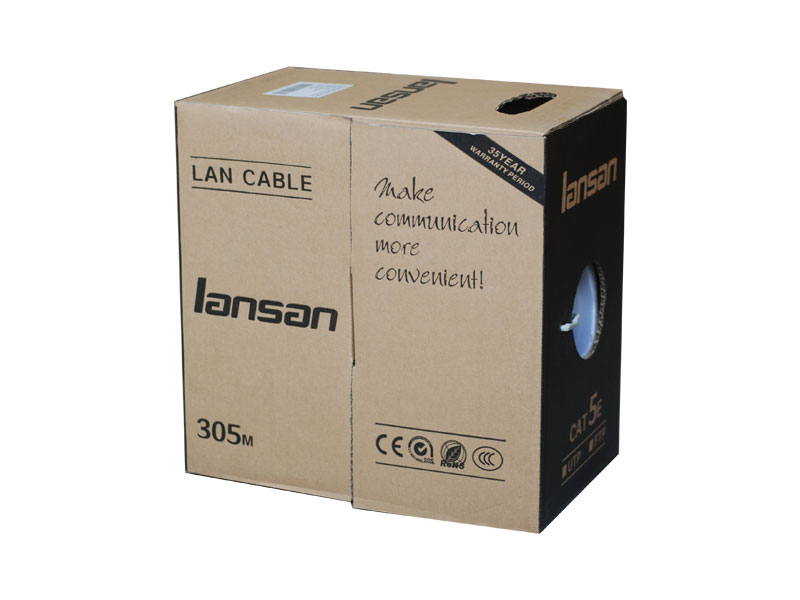 LANSAN CAT5E FULL COPPER UTP 305M LAN CABLE / NETWORK CABLE