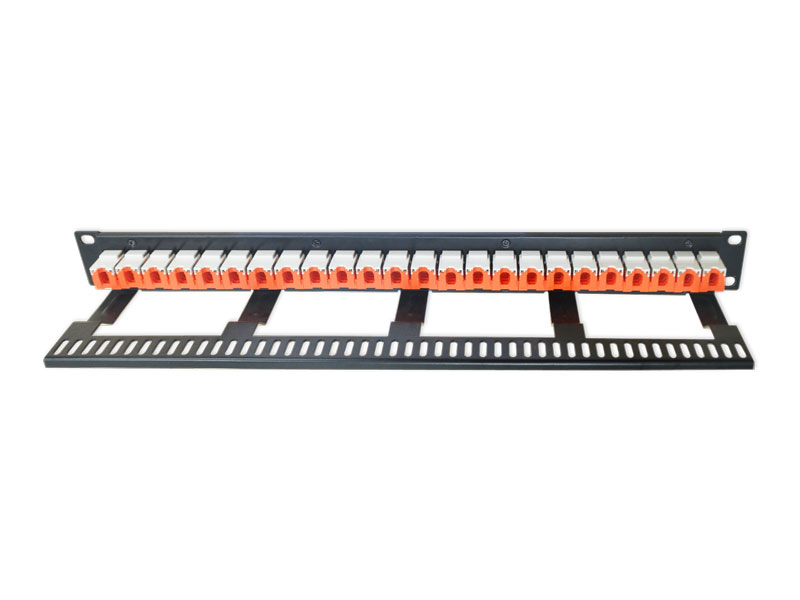 Cat 5e / Cat 6 24 Port Patch Panel  ( Remove-able)